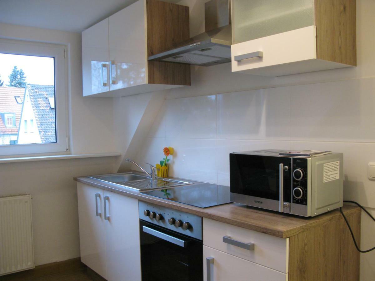 Messe-/Ferienwohnung Neurenberg Buitenkant foto